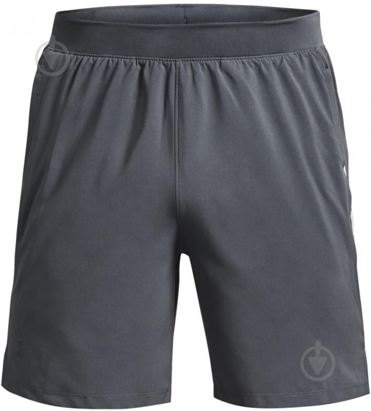 Шорты Under Armour UA LAUNCH 7'' SHORT 1361493-015 р. S/M светло-серый - фото 1