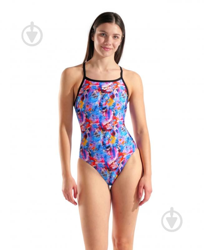 Купальник Arena MEMORIES SWIMSUIT LIGHTDROP BACK 010177-950 р.38 різнокольоровий - фото 1