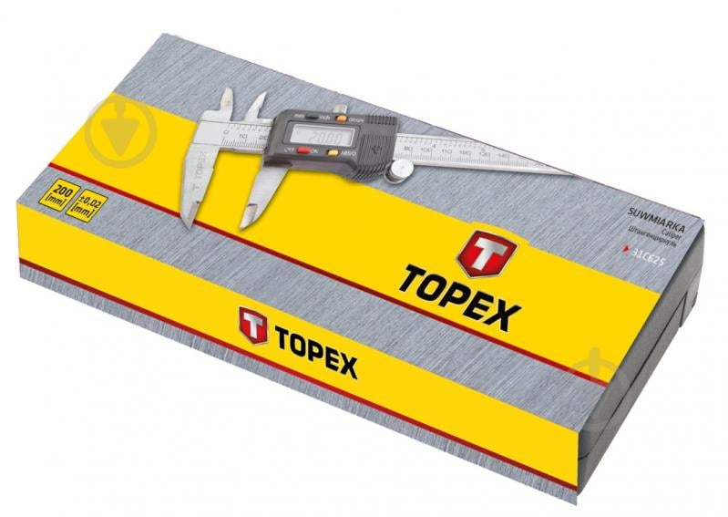 Штангенциркуль электронный Topex 31C625 - фото 2 Штангенциркуль электронный Topex 31C625 - фото 2