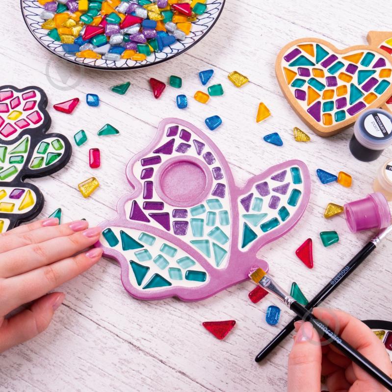 Мозаика Mosaaro Подсвечник Бабочка MA1004 - фото 3