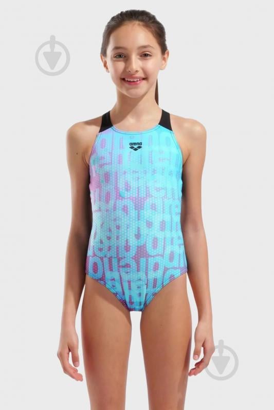 Купальник Arena MULTI COLOURS SWIMSUIT V BACK 009007-509 р.10-11 бирюзовый - фото 1 Купальник Arena MULTI COLOURS SWIMSUIT V BACK 009007-509 р.10-11 бирюзовый - фото 1