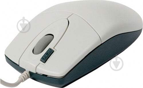 Миша A4Tech OP-620D USB White - фото 2