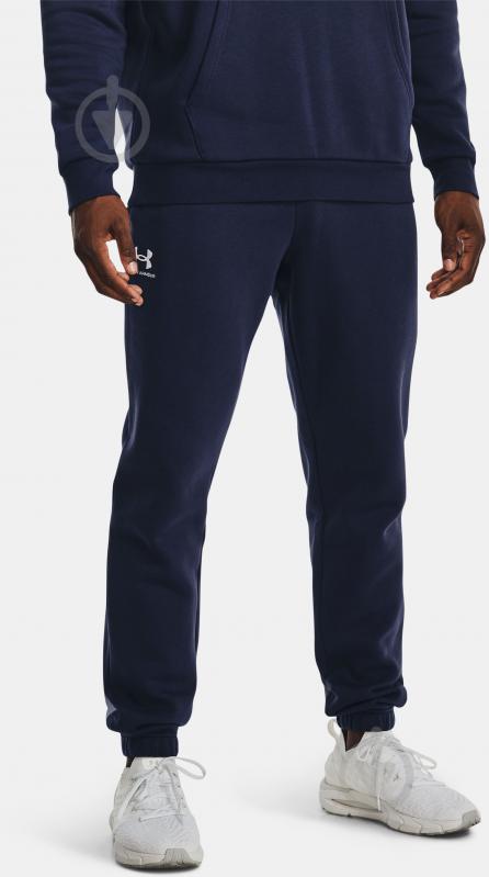 Брюки Under Armour UA ESSENTIAL FLEECE JOGGER 1373882-410 р. L синий - фото 3