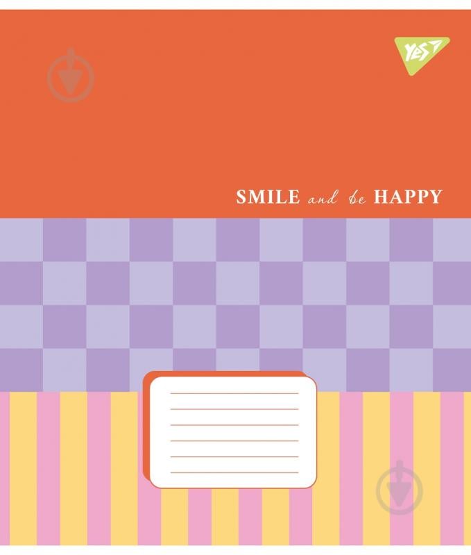 Зошит шкільний 48 аркушів лінія Smile and be happy (767392) YES - фото 4 Зошит шкільний 48 аркушів лінія Smile and be happy (767392) YES - фото 4