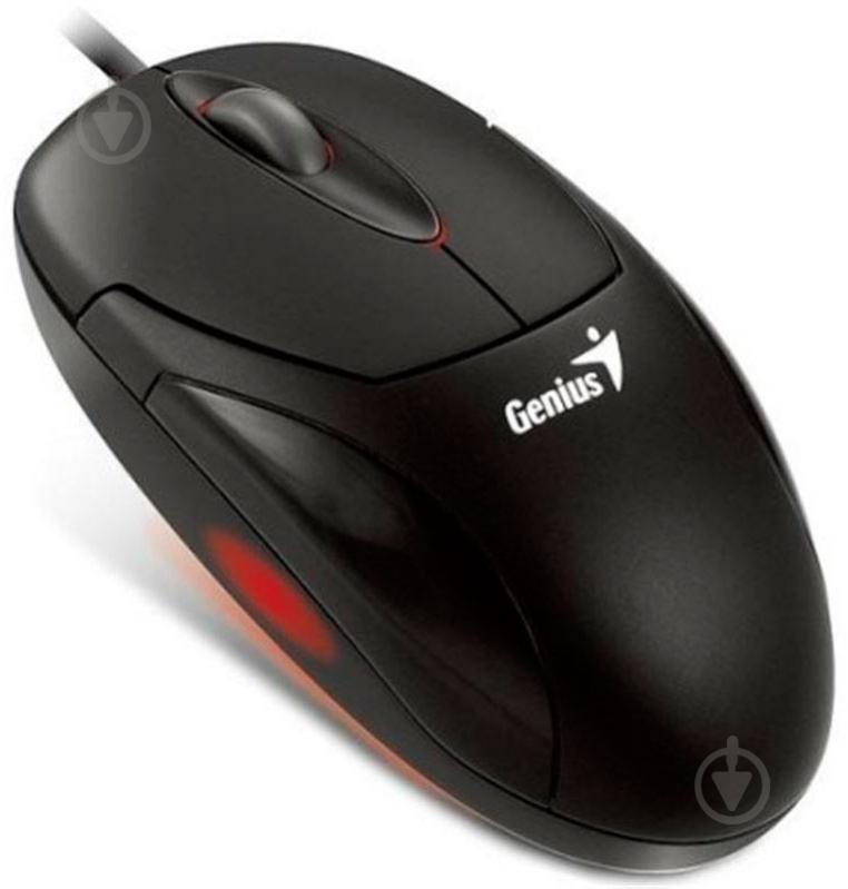 Миша Genius XScroll V3 USB Optical (31010233100) black - фото 4