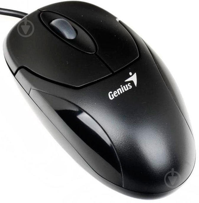 Миша Genius XScroll V3 USB Optical (31010233100) black - фото 2