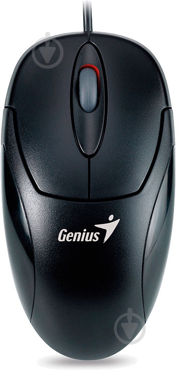 Миша Genius XScroll V3 USB Optical (31010233100) black - фото 1