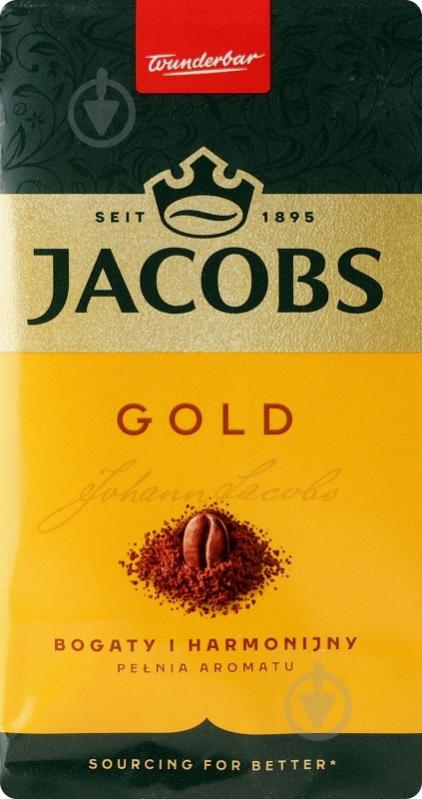 Кофе молотый Jacobs Gold 250 г - фото 1 Кофе молотый Jacobs Gold 250 г - фото 1