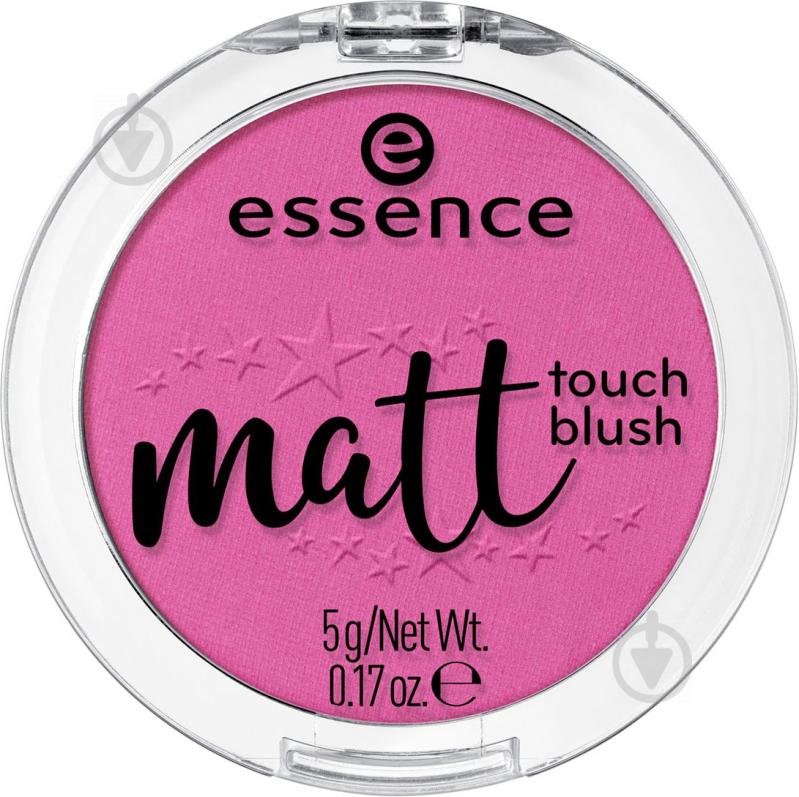 Румяна Essence Matt Touch Blush 50 pink me up! 5 г - фото 1