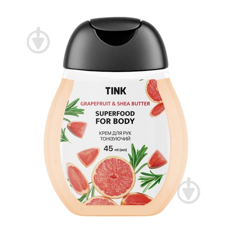 Крем для рук Tink тонізуючий Grapefruit з екстрактом грейпфруту та маслом ши 45 мл 1 шт. - фото 1