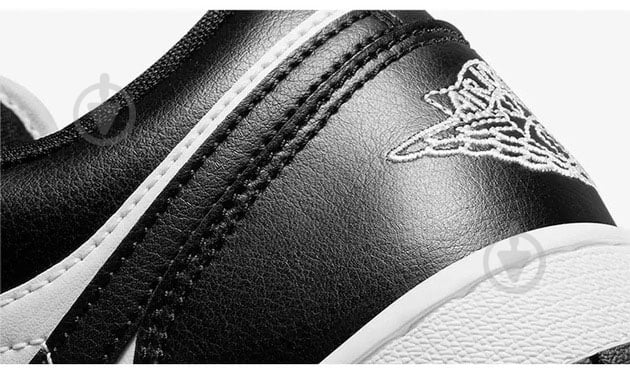 Кроссовки женские Jordan AIR JORDAN 1 LOW DC0774-101 р.38 черные - фото 3