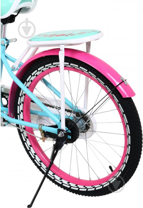 Велосипед дитячий MaxxPro kids 20' KQ-08 бірюзовий - фото 4
