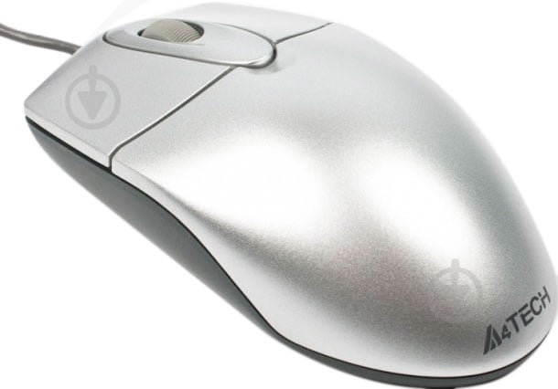 Миша A4Tech OP-720 PS/2 Silver - фото 2