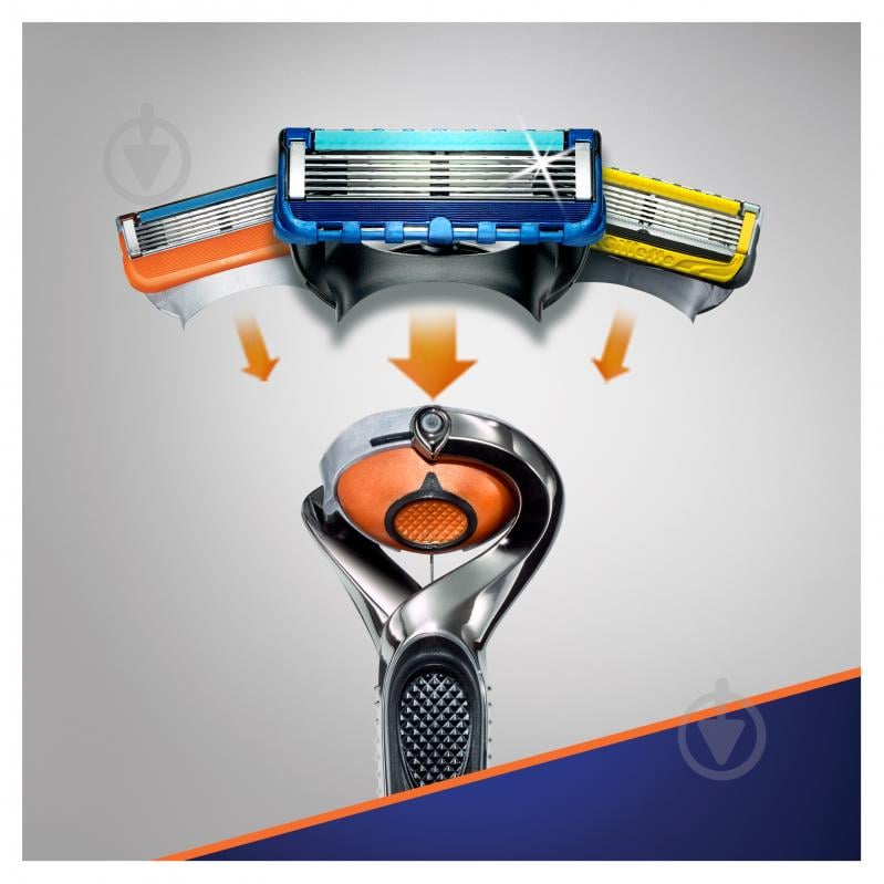 Подарунковий набір Gillette Fusion 5 бритва + гель для гоління - фото 6