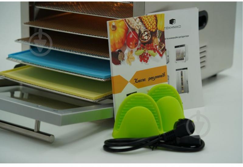 Дегідратор Tekhniko DH-06D-SS - фото 8 Дегідратор Tekhniko DH-06D-SS - фото 8