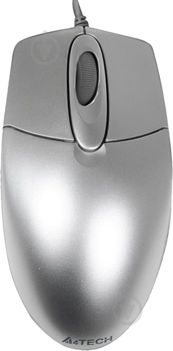 Миша A4Tech OP-720 USB Silver - фото 1