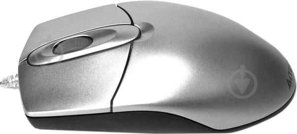 Миша A4Tech OP-720 USB Silver - фото 4