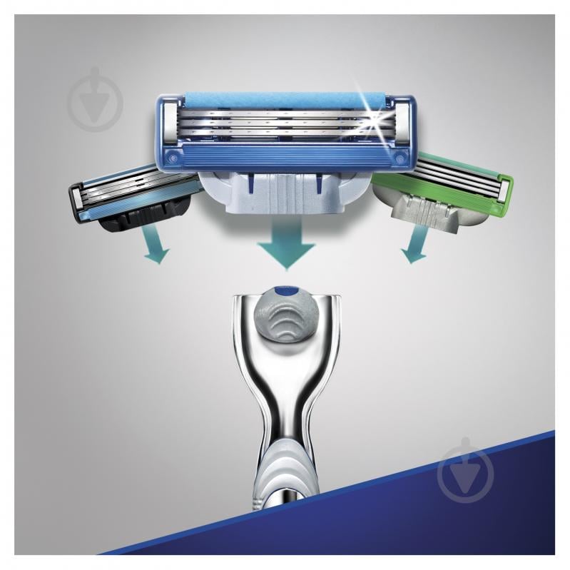 Подарунковий набір Gillette Подарунковий набір бритва Gillette Mach3 Turbo + 2 касети + гель для гоління екстра комфорт, 75 - фото 6