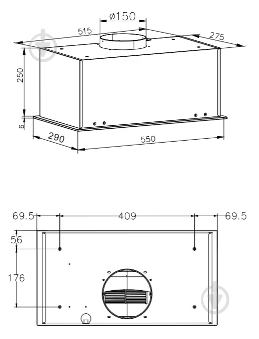 Вытяжка Hansa OMP6553WGH - фото 5