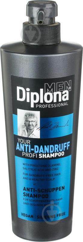 Шампунь Diplona Professional Anti-Dandruff Profi Shampoo For Men від лупи 600 мл - фото 1