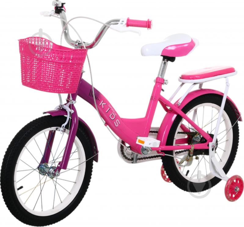 Велосипед дитячий MaxxPro kids 16' KQ-10 фуксія - фото 1