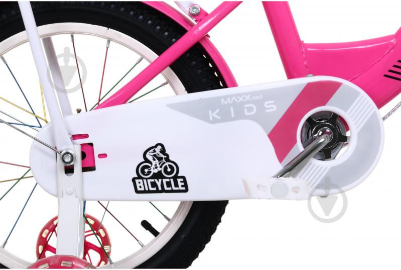 Велосипед дитячий MaxxPro kids 16' KQ-10 фуксія - фото 9