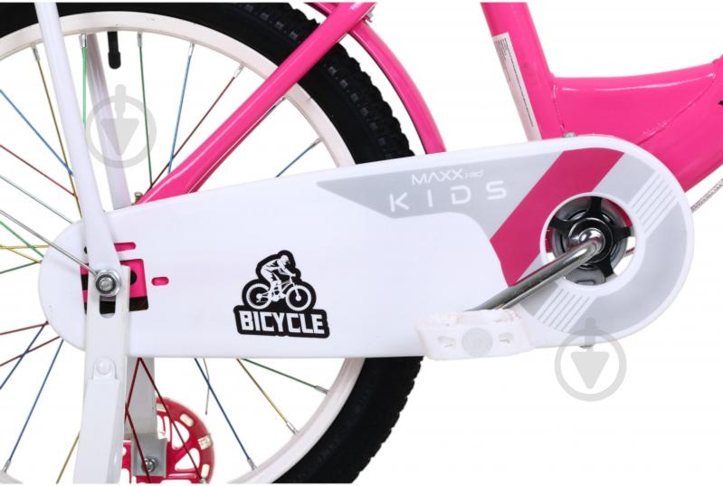 Велосипед дитячий MaxxPro kids 18' KQ-10 фуксія - фото 6