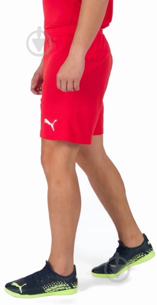 Шорты Puma teamRISE 70494201 р. S красный - фото 3