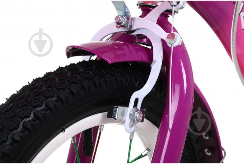 Велосипед дитячий MaxxPro kids 12' KQ-10 фуксія - фото 4