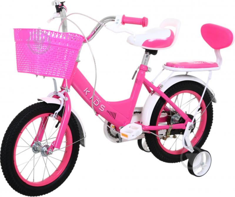 Велосипед дитячий MaxxPro kids 14' KQ-09 рожевий - фото 1 Велосипед дитячий MaxxPro kids 14' KQ-09 рожевий - фото 1