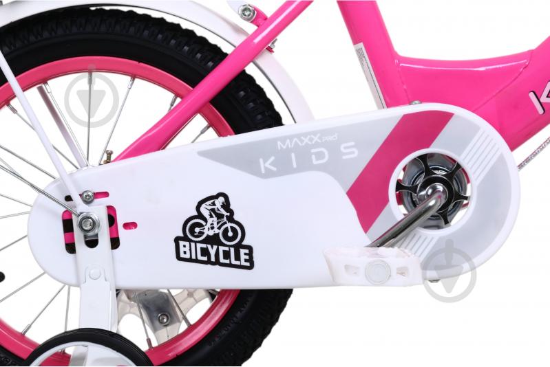 Велосипед дитячий MaxxPro kids 14' KQ-09 рожевий - фото 7