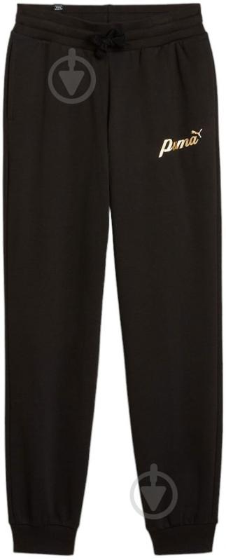 Брюки Puma ESS+ Script 68279901 р. 152 черный - фото 1