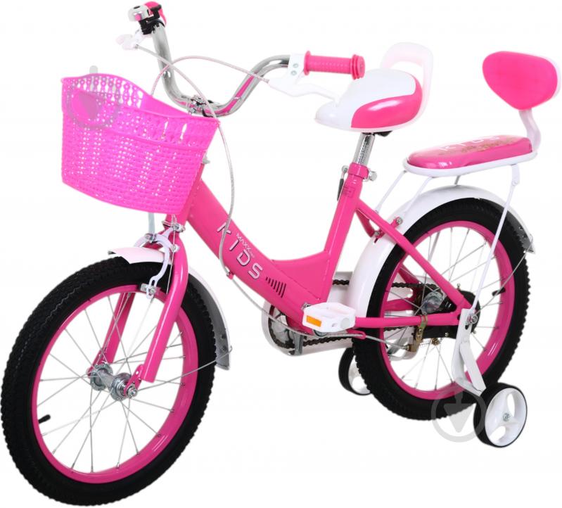 Велосипед дитячий MaxxPro kids 16' KQ-09 рожевий - фото 1