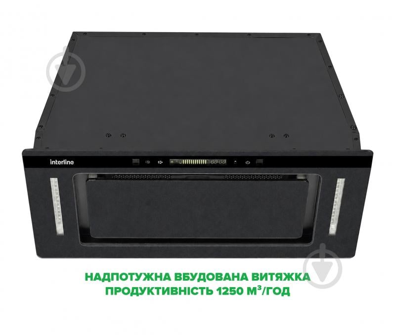 Витяжка Interline JOLLY BL A/60/GL/K Nano Matte - фото 6