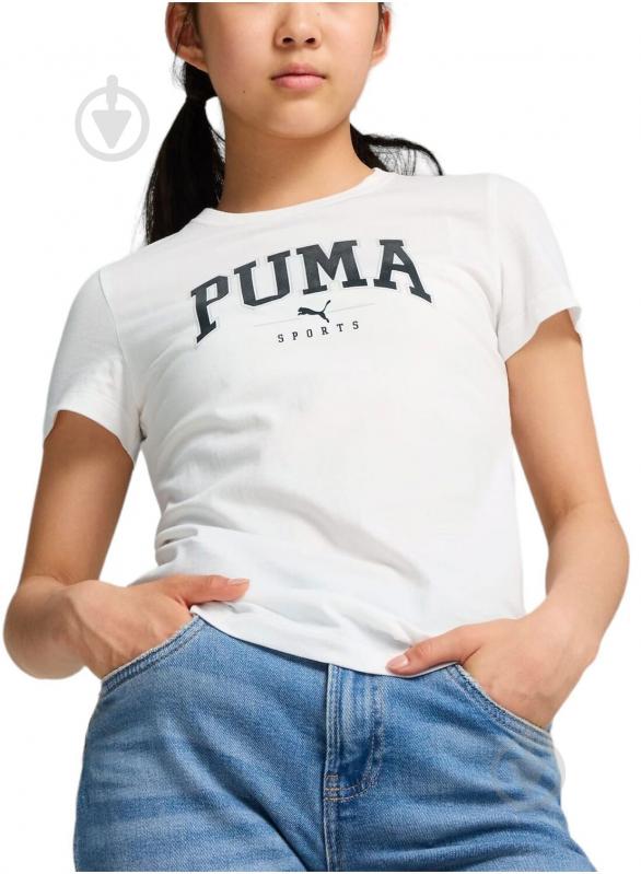 Футболка Puma 68177902 р.140 белый - фото 3