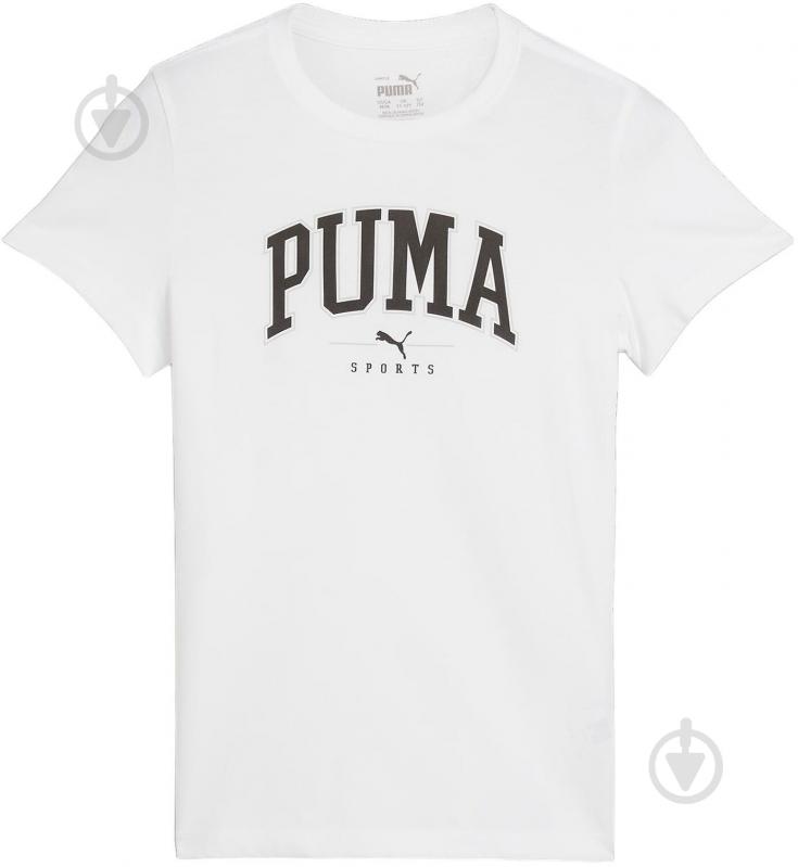 Футболка Puma 68177902 р.140 белый - фото 1