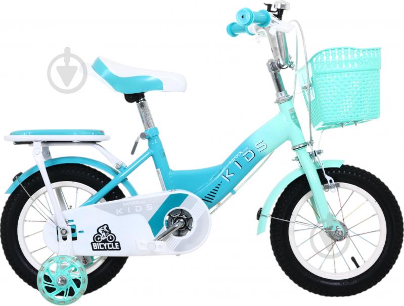 Велосипед дитячий MaxxPro kids 12' KQ-10 ментол - фото 2