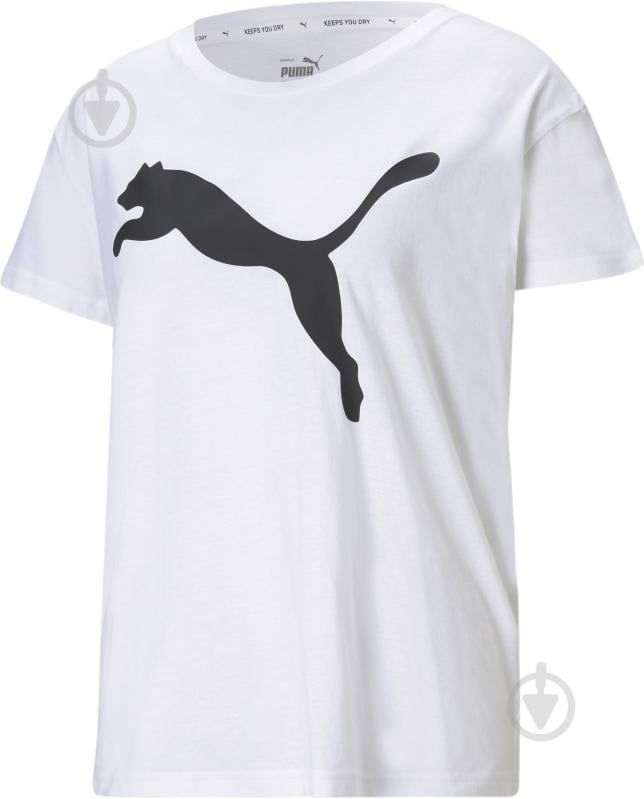 Футболка Puma RTG Logo Tee 58645452 р.M белый - фото 4