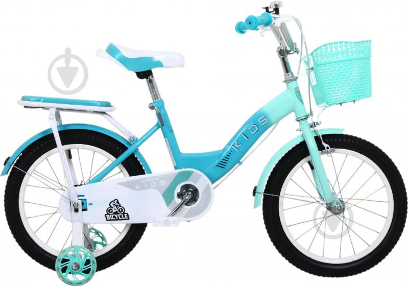 Велосипед дитячий MaxxPro kids 16' KQ-10 ментол - фото 2