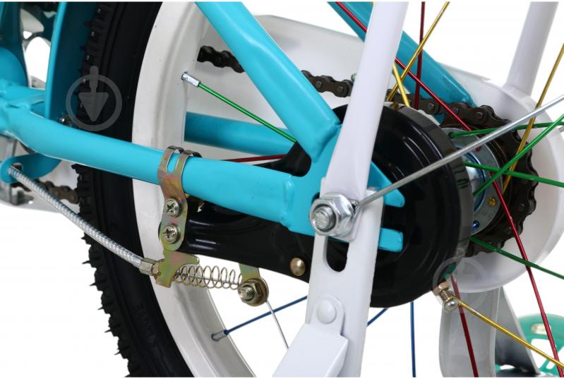 Велосипед дитячий MaxxPro kids 16' KQ-10 ментол - фото 10