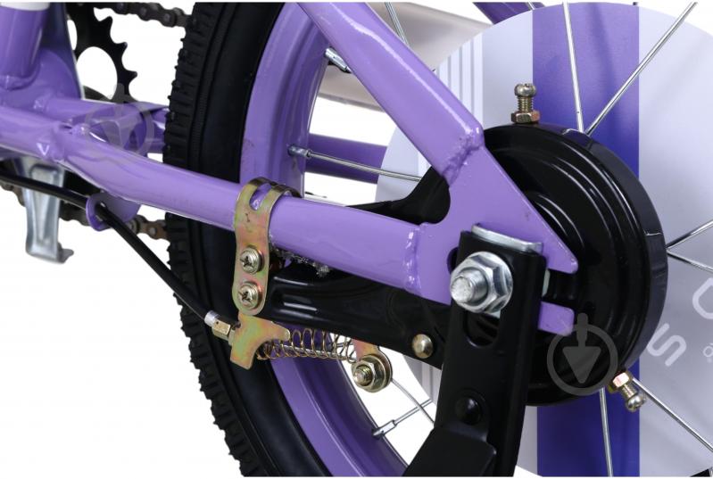 Велосипед дитячий MaxxPro kids 12` KQ-13 бузковий - фото 4