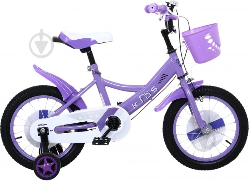 Велосипед дитячий MaxxPro kids 12` KQ-13 бузковий - фото 2