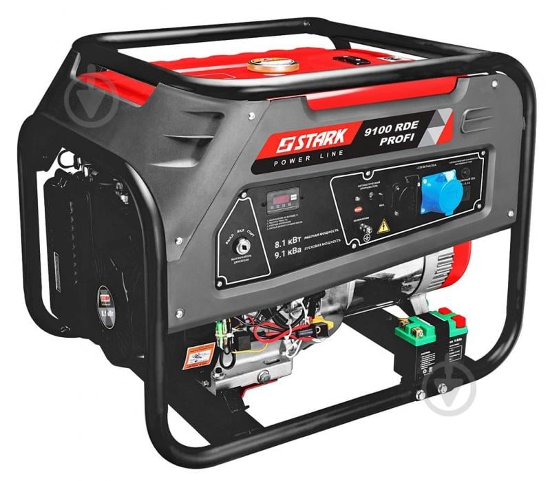 Генератор бензиновый Stark 9100 PDE Profi 8,1 кВт / 9,1 кВт 220 В 9100 RDE Profi - фото 1