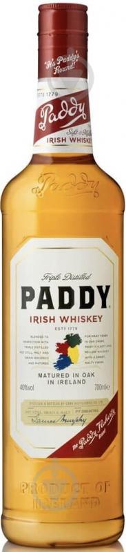 Виски Paddy Irish Whiskey 0,7 л - фото 1