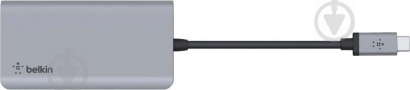 Адаптер Belkin USB-C 4in1 Multiport Dock (AVC006BTSGY) - фото 4