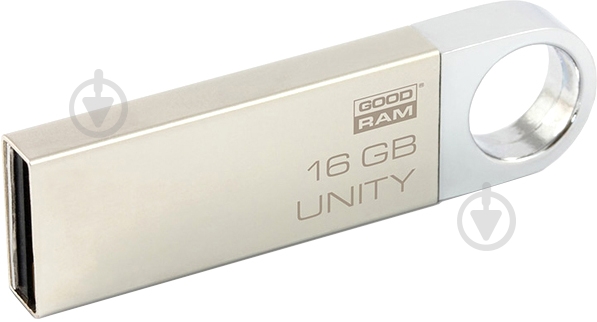 Флеш-пам'ять USB GOODRAM UUN2 Unity 16 ГБ USB 2.0 silver (UUN2-0160S0R11) - фото 2