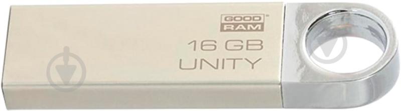 Флеш-пам'ять USB GOODRAM UUN2 Unity 16 ГБ USB 2.0 silver (UUN2-0160S0R11) - фото 1