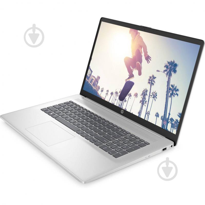 Ноутбук HP 17-cn4016ua 17,3" (A0NF4EA) natural silver - фото 3