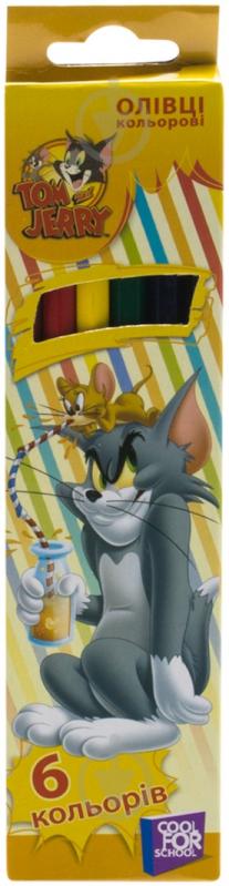 Карандаши цветные Tom and Jerry Cool For School - фото 1