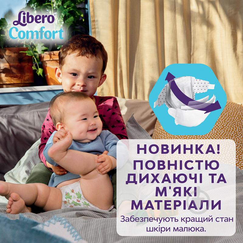 Подгузники Libero Comfort 3 5-9 кг 58 шт. - фото 3